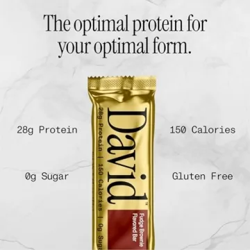 David Protein Bar Sample Pack - High Protein, Low Carb Treat