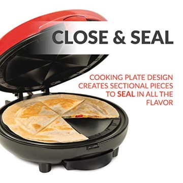 Nostalgia Taco Tuesday Deluxe Quesadilla Maker