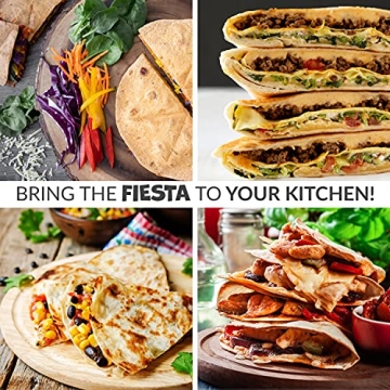 Nostalgia Taco Tuesday Deluxe Quesadilla Maker