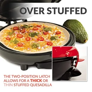 Nostalgia Taco Tuesday Deluxe Quesadilla Maker