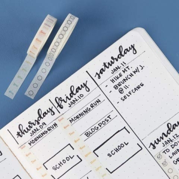 Erin Condren Washi Tape Duo for Stylish Planner Organization