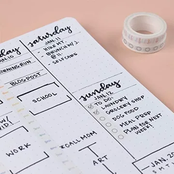 Erin Condren Washi Tape Duo for Stylish Planner Organization