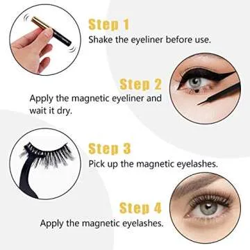 Effortless Magnetic Eyelashes Kit with Easy Application