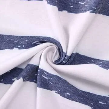 USA American Flag Tank Tops Women Kids 4th of July Family Matching Outfit Girls Boys Sleeveless Patriotic Shirts (Blue, Small)