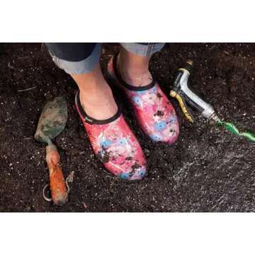 Sloggers Waterproof Garden Shoe - Slip-On Comfort for Women