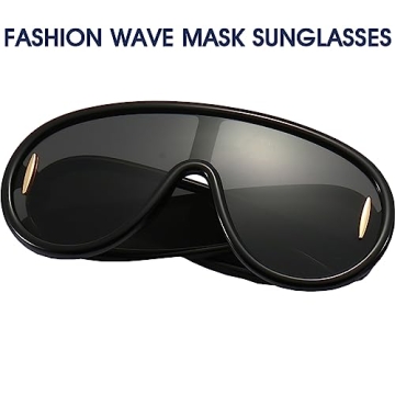 Trendy Oversized Sunglasses with UV400 Protection