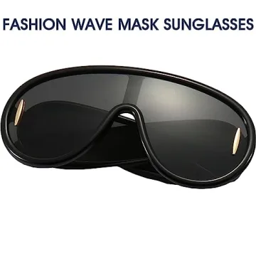Trendy Oversized Sunglasses with UV400 Protection