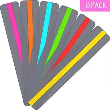 Guided Reading Strips Highlight Strips Colored Overlay Highlight Bookmarks Help with Dyslexia for Cr...