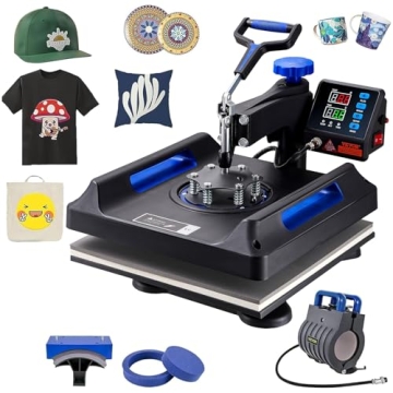 VEVOR 5 in 1 Heat Press: Ultimate DIY & Business Creative Kit