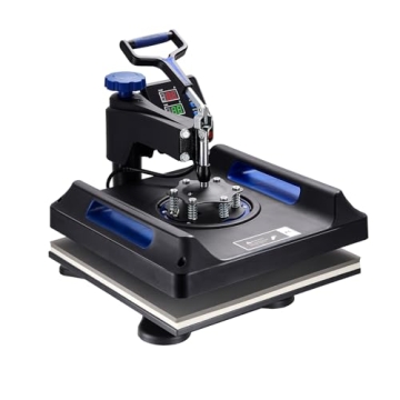 VEVOR 5 in 1 Heat Press Kit for T-Shirts Mugs Hats