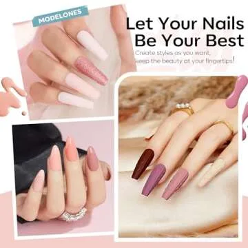 Modelones Gel Nail Polish Set for Stunning Nail Art