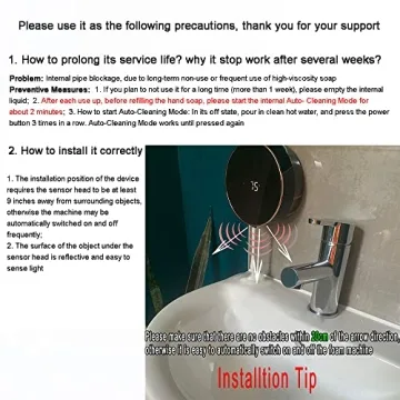 Touchless Foaming Soap Dispenser for Home and Business