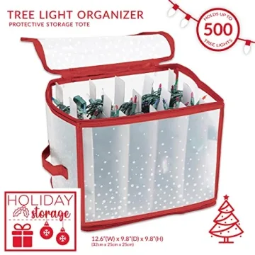 Simplify Holiday Light Organizer Holds 500 Lights