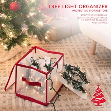 Simplify Holiday Light Organizer Holds 500 Lights