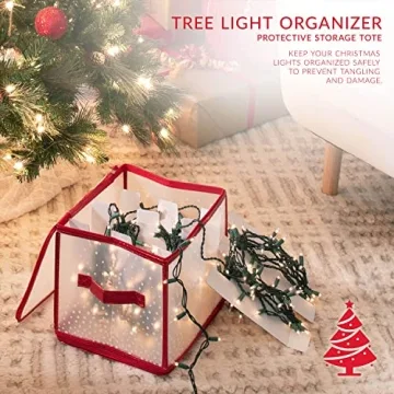 Simplify Holiday Light Organizer Holds 500 Lights