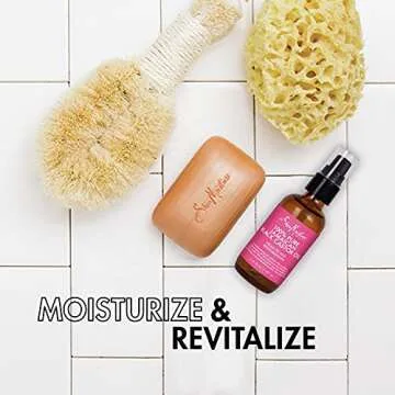 SheaMoisture Head To Toe Oil and Hair Oil for Dry Hair and Skin Jamaican Black Castor Oil Paraben Free Hair Oil, Body Oil 1.8 oz