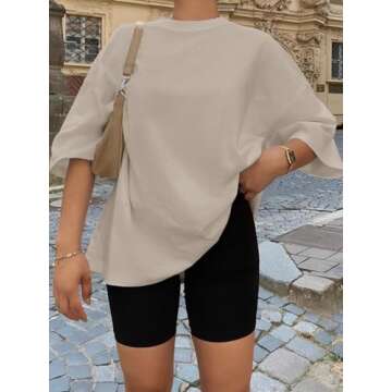 Stylish Trendy Queen Women's Oversized Summer T-Shirts
