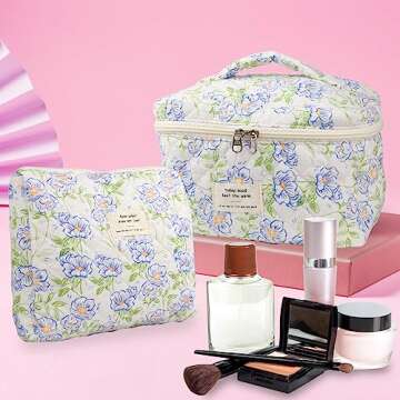Stylish NATINSA Makeup Bag Set - Perfect Gift Idea