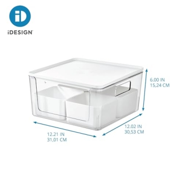 Stylish Recycled Plastic Kitchen Storage Bins Set