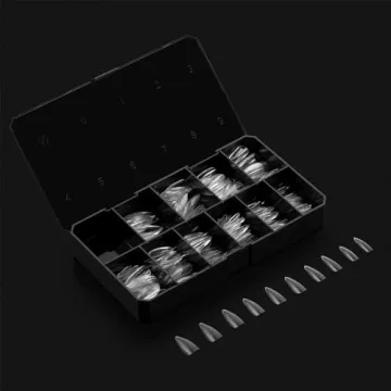 Apres Gel-X Natural Stiletto Nail Tips - 500PCS Set