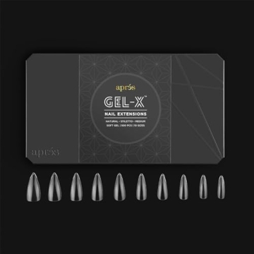 Apres Gel-X Natural Stiletto Nail Tips - 500PCS Set