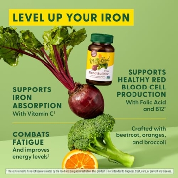 MegaFood Blood Builder - Vegan Iron Supplement for You
