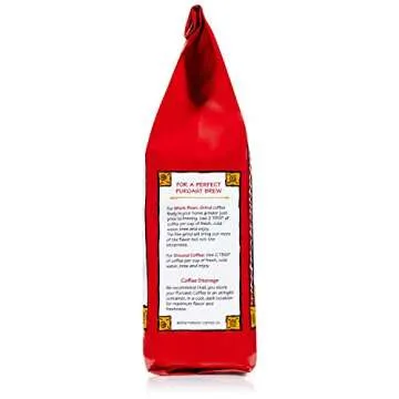 Puroast Low Acid Coffee Ground | Organic French Roast Ground | Dark Roast | High Antioxidants & High pH |No Bitter Aftertaste | Reduced Heartburn & GERD | Suitable for Cold Brew - 12 oz