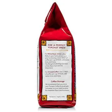 Puroast Low Acid Coffee Ground | Organic French Roast Ground | Dark Roast | High Antioxidants & High pH |No Bitter Aftertaste | Reduced Heartburn & GERD | Suitable for Cold Brew - 12 oz