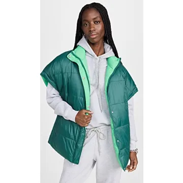 UGG Women's Reversible Puffer Vest - Chic & Versatile Outerwear