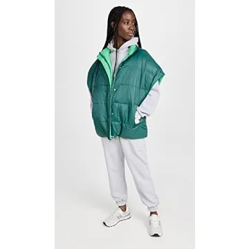 UGG Women's Reversible Puffer Vest - Chic & Versatile Outerwear