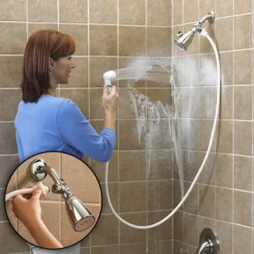 Versatile Ginsey Shower Hose for Easy Cleaning