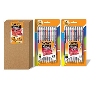 BIC Xtra-Sparkle Mechanical Pencils, 48-Count Pack