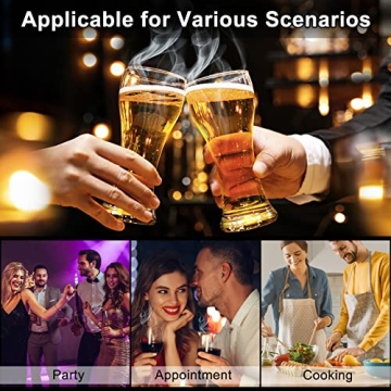 OGERY Cocktail Smoker Kit with Torch, Whiskey Smoker Kit with 4 Flavors Wood Chips, Mens Gifts, Old Fashioned Drink Smoker Infuser Kit, Fathers Day Birthday Gifts for Men, Dad, Husband (No Butane)