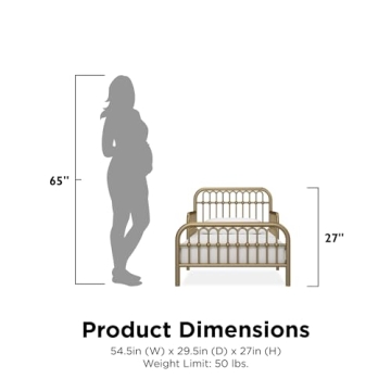 Elegant and Durable Toddler Bed - Little Seeds Monarch Hill