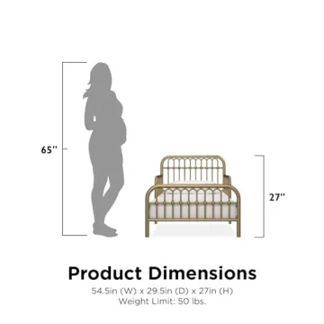 Elegant and Durable Toddler Bed - Little Seeds Monarch Hill