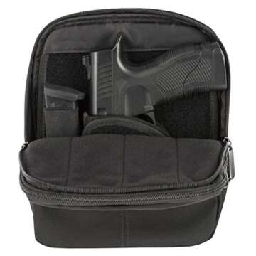 Travelon Anti-Theft Concealed Carry Slim Bag, Black