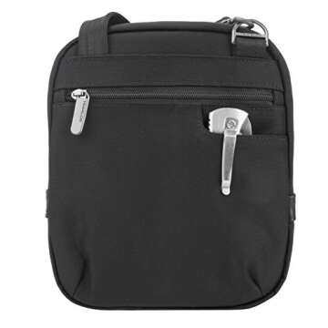 Travelon Anti-Theft Concealed Carry Slim Bag, Black