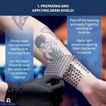 Recovery Derm Shield Tattoo Aftercare Bandage Waterproof