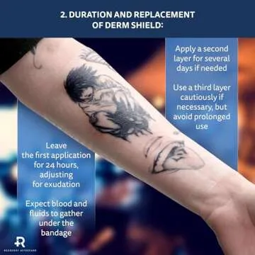 Recovery Derm Shield Tattoo Aftercare Bandage Waterproof