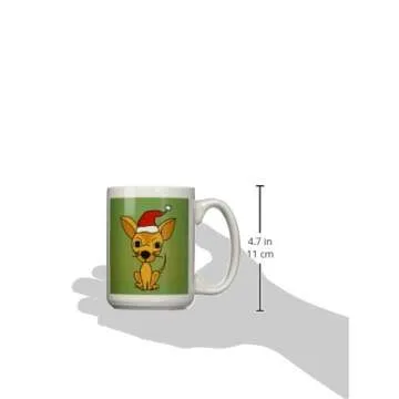 Funny Chihuahua Christmas Mug - Adorable Ceramic Gift