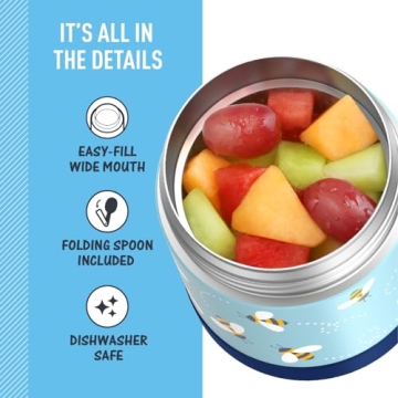 THERMOS Multifunctional Kids Food Jar with Spoon