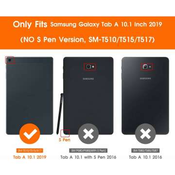 Soke Galaxy Tab A 10.1 Case - Shock Proof & Stand