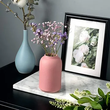 Colorful Ceramic Flower Vase Set of 3 for Home Decor