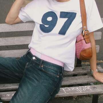 Womens Oversized Baggy Loose Fit Tees T Shirts Graphic Fruit Floral Print Short Sleeve Teen Girls Pr...