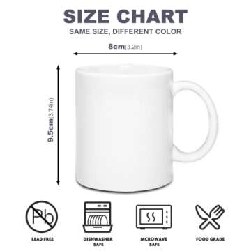 Customize Your Own 12 Pack of Sumex 11oz Sublimation Coffee Mugs