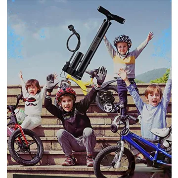 VIMILOLO Portable Bike Pump for Presta and Schrader Valves