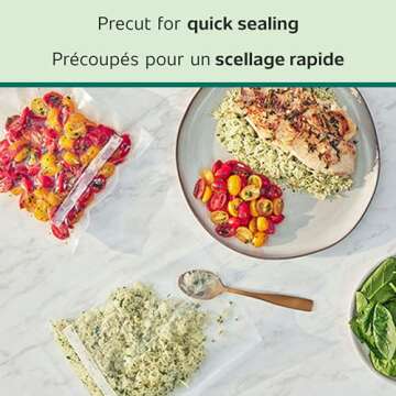 FoodSaver 1-Gallon Vacuum Seal Bags - Durable & Reusable