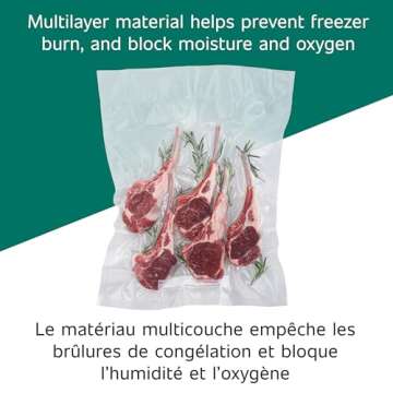 FoodSaver 1-Gallon Vacuum Seal Bags - Durable & Reusable