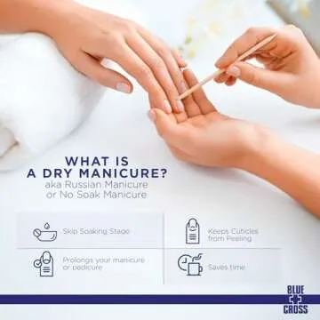 Blue Cross Cuticle Remover for Easy Nail Care