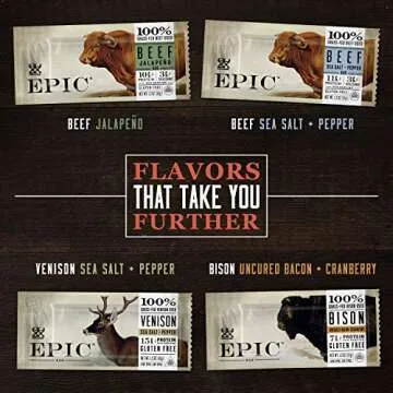 Epic Provisions Chicken Sriracha Protein Bars, Whole30, Keto Friendly, 12 ct, 18 oz